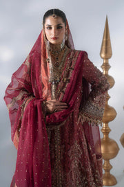 Maria B Mbroidered Unstitched Embroidered Organza 3Pc Suit BD-3108