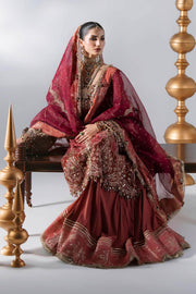 Maria B Mbroidered Unstitched Embroidered Organza 3Pc Suit BD-3108