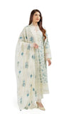 Chikankari Exclusive Embroidered Lawn Unstitched 3PC CH24-V2-D02