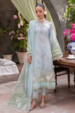 NUREH Bloom Embroidered Luxury Lawn Unstitched 3Pc Suit BL-07