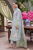 NUREH Bloom Embroidered Luxury Lawn Unstitched 3Pc Suit BL-07