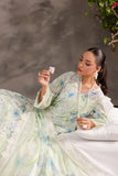 NUREH Bloom Embroidered Luxury Lawn Unstitched 3Pc Suit BL-12