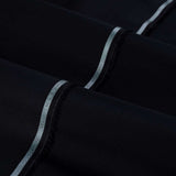 Koros by Dynasty Fabrics Men's Unstitched Cotton Suit - Black