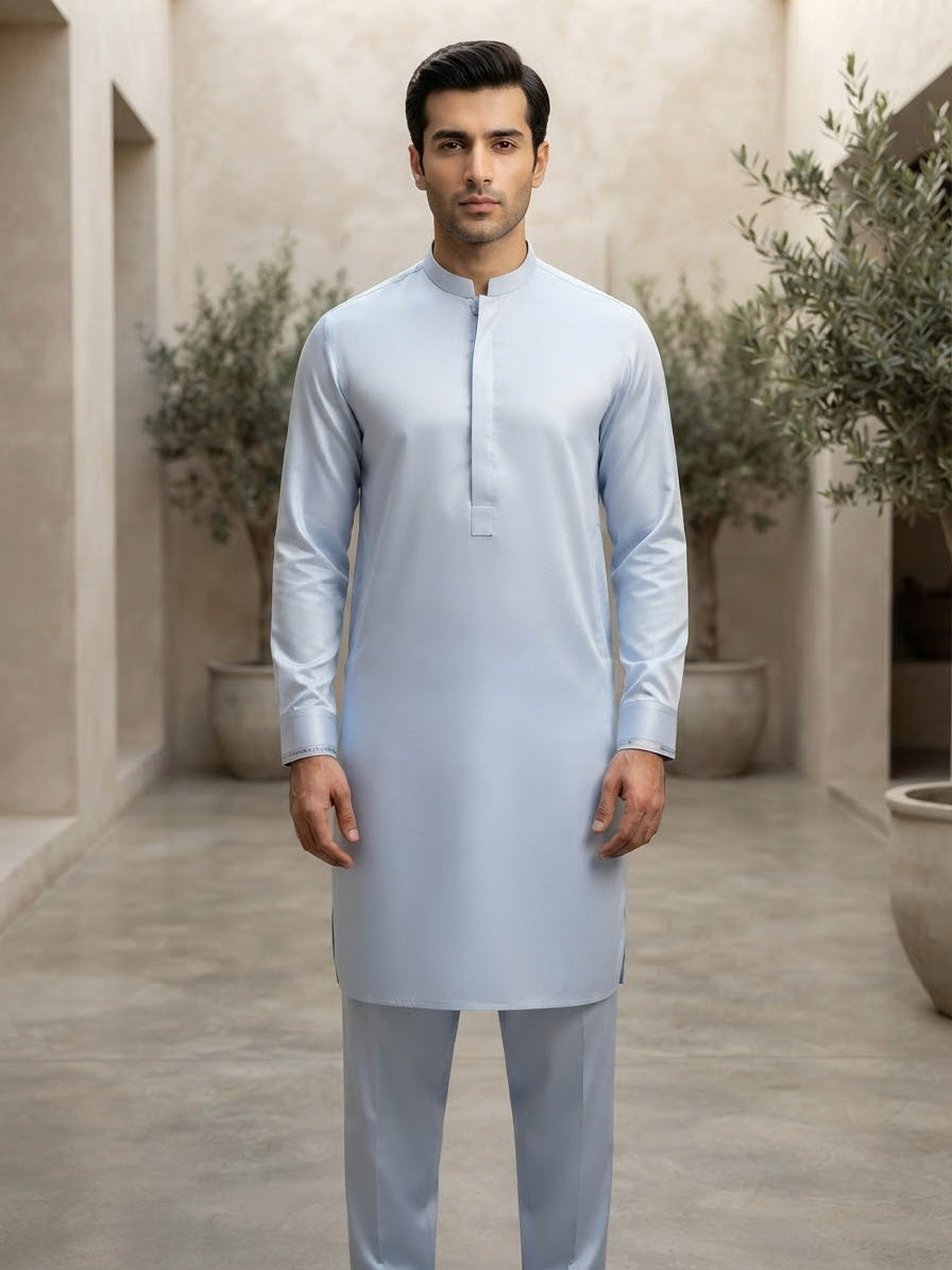 Block Buster by Fabrieco Men's Unstitched Cotton Suit for Summer BLB-09