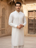 Block Buster by Fabrieco Men's Unstitched Cotton Suit for Summer BLB-Off White