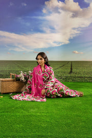 Feathers Dosti Digital Printed Khaddar Unstitched 3Pc Suit BLISKEN-FT584