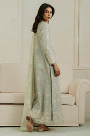 Ayzel Amore Embroidered Unstitched Lawn 3Pc Suit - BLISS