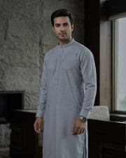 Imagination by Dynasty Fabrics Men's Unstitched Blended Suit - Blue Fusion