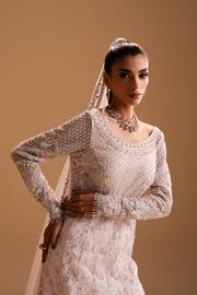 Zariya Afsanay Bareeze Net Unstitched 3Pc Suit ZB50032 BLUSH
