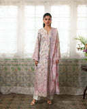 Neeshay Printkari Embroidered Lawn Unstitched 3Pc Suit - BLUSHÉ