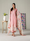 Faiza Faisal FNF Prints Unstitched Embroidered Lawn 3Pc Suit - BLUSH HORIZON