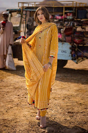Gul Ahmed Chunri Embroidered Lawn Unstitched 3Pc Suit BM-42007