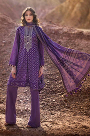 Gul Ahmed Chunri Embroidered Lawn Unstitched 3Pc Suit BM-42008