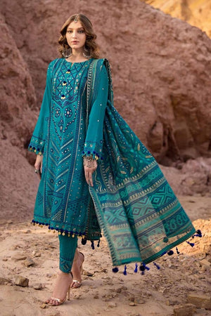 Gul Ahmed Chunri Embroidered Lawn Unstitched 3Pc Suit BM-42009
