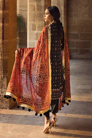 Gul Ahmed Chunri Embroidered Lawn Unstitched 3Pc Suit BM-42011