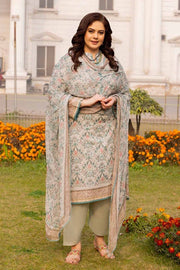 Gul Ahmed Mothers Printed Lawn Unstitched 3Pc Suit BM-42012