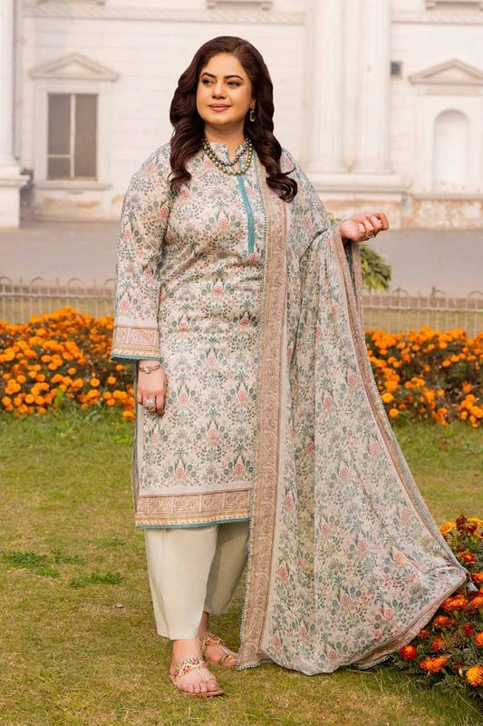 Gul Ahmed Mothers Printed Lawn Unstitched 3Pc Suit BM-42012