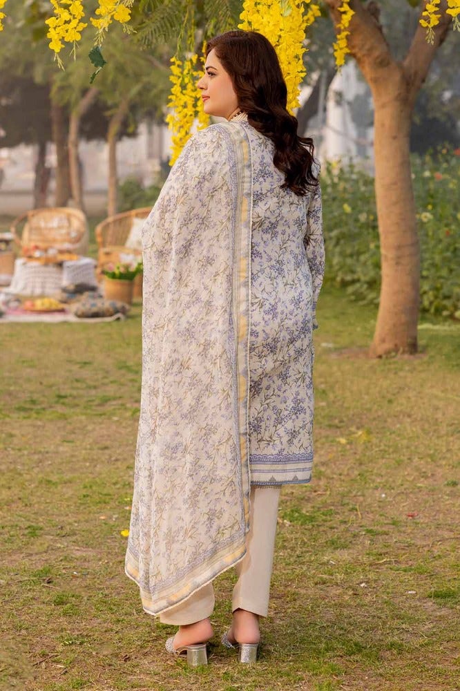 Gul Ahmed Mothers Printed Lawn Unstitched 3Pc Suit BM-42014