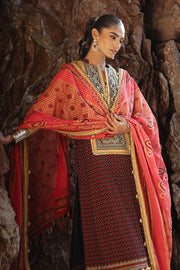 Gul Ahmed Chunri Embroidered Chiffon Unstitched 3Pc Suit BM-52017