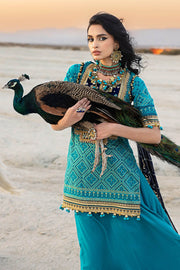 Gul Ahmed Chunri Embroidered Lawn Unstitched 3Pc Suit BM-52021