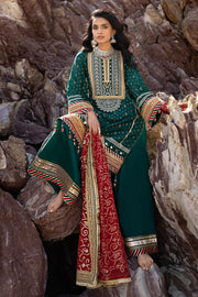 Gul Ahmed Chunri Embroidered Lawn Unstitched 3Pc Suit BM-52024