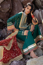 Gul Ahmed Chunri Embroidered Lawn Unstitched 3Pc Suit BM-52024