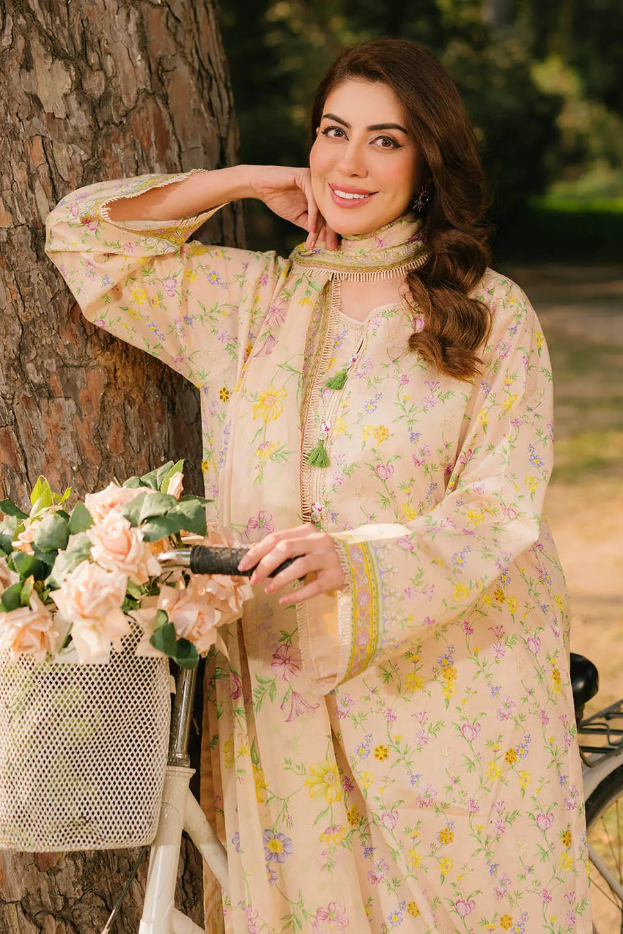 Gul Ahmed Tribute To Mother Unstitched Lawn 3Pc Suit BM-52027