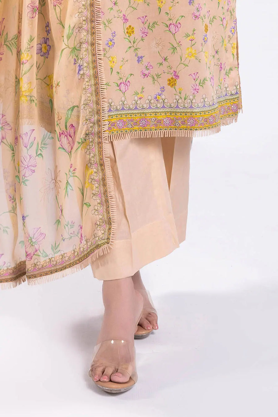 Gul Ahmed Tribute To Mother Unstitched Lawn 3Pc Suit BM-52027