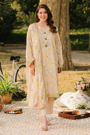 Gul Ahmed Tribute To Mother Unstitched Lawn 3Pc Suit BM-52027