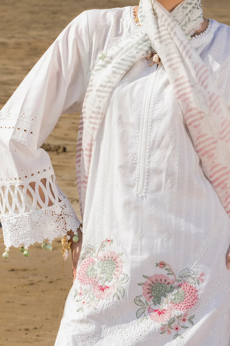 Gul Ahmed New Season Embroidered Lawn Unstitched 3Pc Suit BM-52032