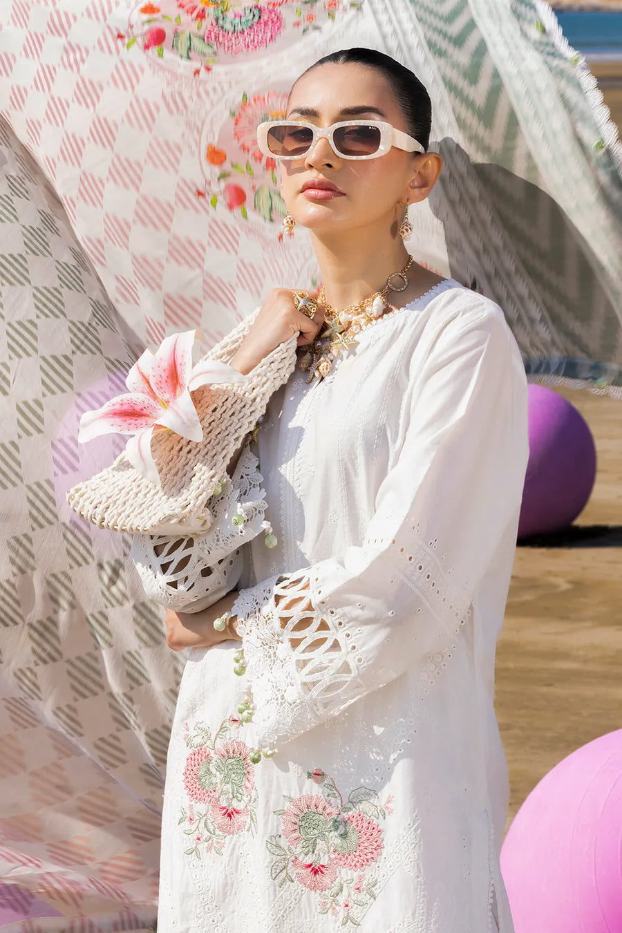 Gul Ahmed New Season Embroidered Lawn Unstitched 3Pc Suit BM-52032