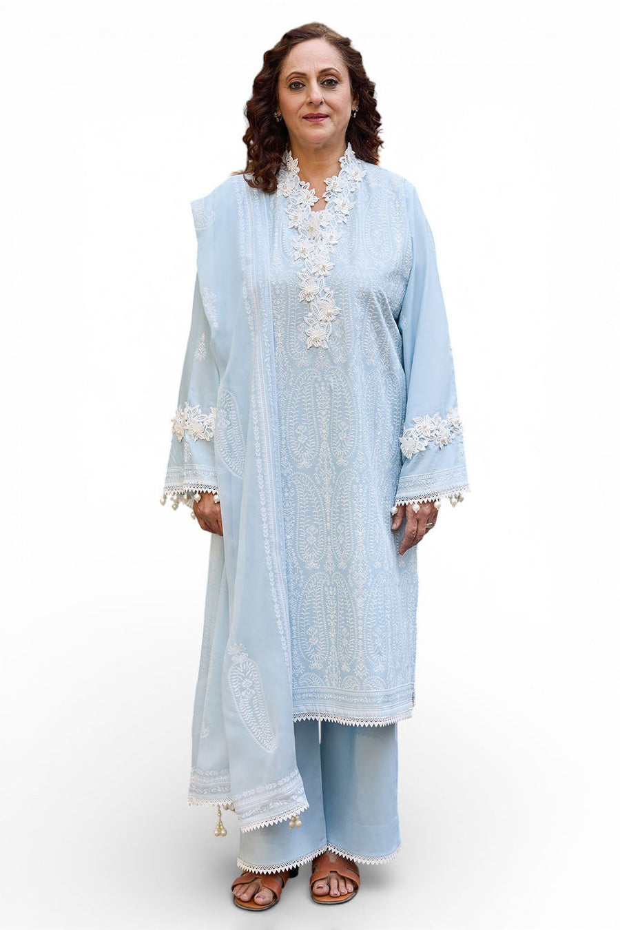 Gul Ahmed Tribute to Mothers Embroidered Lawn Unstitched 3Pc Suit BM-62016