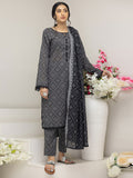 Regalia Salina Black & White Unstitched Printed Lawn 3Pc Suit BNW4-5