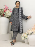 Regalia Salina Black & White Unstitched Printed Lawn 3Pc Suit BNW4-6