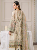 Baroque Chantelle Embroidered Luxury Zari Masuri Unstitched 3Pc Suit EC-04