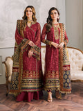Baroque Chantelle Embroidered Luxury Chiffon Unstitched 3Pc Suit EC-07