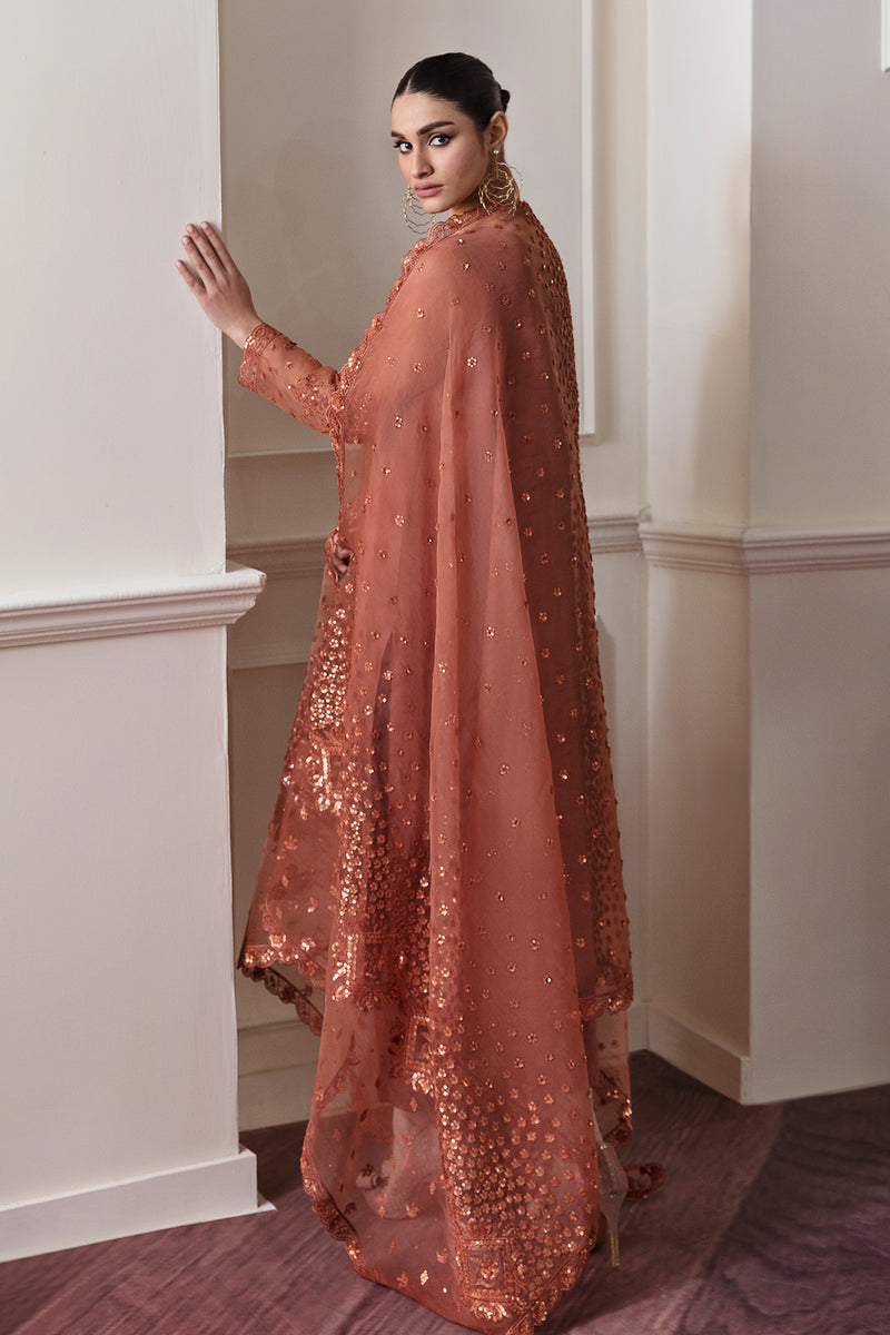 Baroque Exclusive Formal Embroidered Chiffon Unstitched 3Pc UF-296