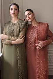Baroque Exclusive Formal Embroidered Chiffon Unstitched 3Pc UF-296