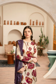 Feathers Twilight Temptations Unstitched Printed Lawn 3Pc Suit BRIM-FT475