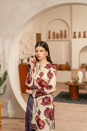 Feathers Twilight Temptations Unstitched Printed Lawn 3Pc Suit BRIM-FT475
