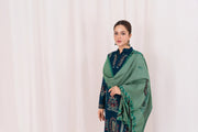 Feathers Fully Embroidered Dhanak Unstitched 3Pc Suit BRIVANE-FT553