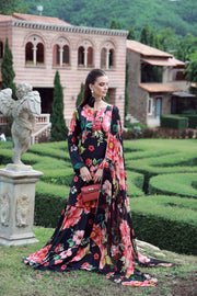 Feathers Premium Printed Lawn Unstitched 3Pc Suit BRYNEL-FT533