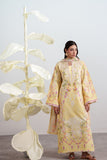 Neeshay Summer Diary Embroidered Lawn Unstitched 3Pc Suit - BUTTERCUP BLOOM