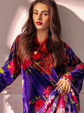 Gul Ahmed Winter Embroidered Velvet Unstitched 3Pc Suit BVL-42004