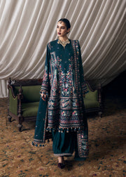Hussain Rehar Kot Radha Kishan Unstitched Karandi 3Pc Suit - Barkha