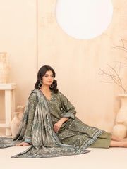 Baseera by Tawakkal Fabrics Printed Staple Unstitched 3Pc Suit D-5338