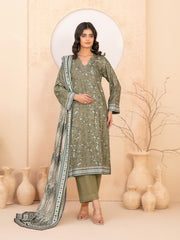 Baseera by Tawakkal Fabrics Printed Staple Unstitched 3Pc Suit D-5338