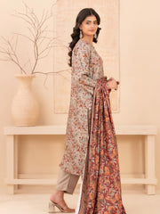 Baseera by Tawakkal Fabrics Printed Staple Unstitched 3Pc Suit D-5339
