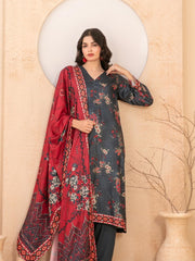 Baseera by Tawakkal Fabrics Printed Staple Unstitched 3Pc Suit D-5340