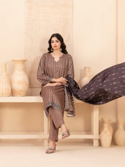 Baseera by Tawakkal Fabrics Printed Staple Unstitched 3Pc Suit D-5343